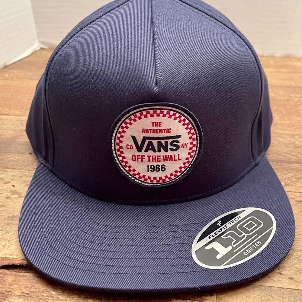 VANS Men's Checker 66 Flex Fit 110 Snap Back Hat OS - Picture 5 of 11